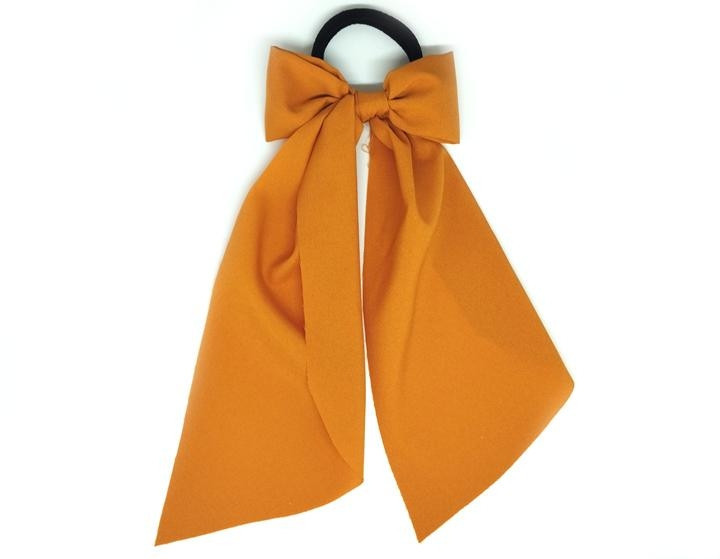 Твилли бант на резинке горчичный Киев - изображение 1