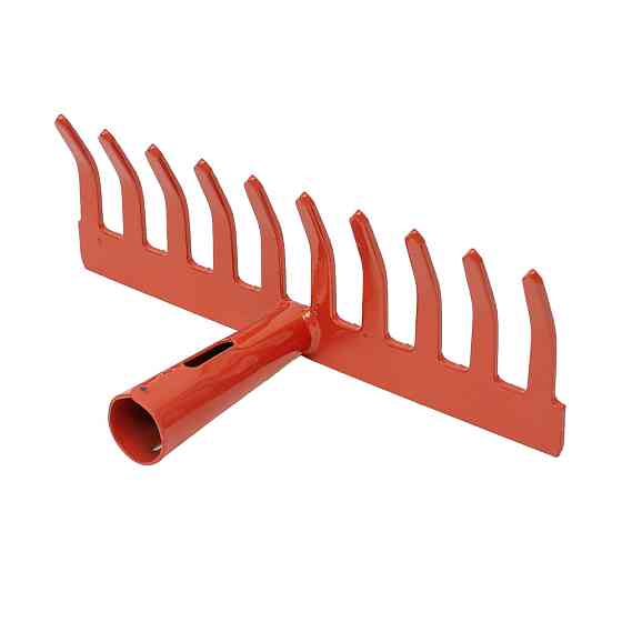 Grad Грабли садовые прямые 10 зубцов 240×83мм сварное крепление GRAD (5051785) Киев