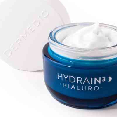 Крем для лица Dermedic Hydrain 3 Hialuro Восстанавливающий Ночной 50 мл (5901643176242) Винница