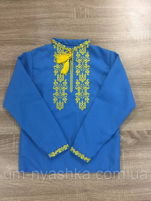 Хлопчача вишиванка "Тризубець2" на 4-14 років Кривий Ріг - фото 5