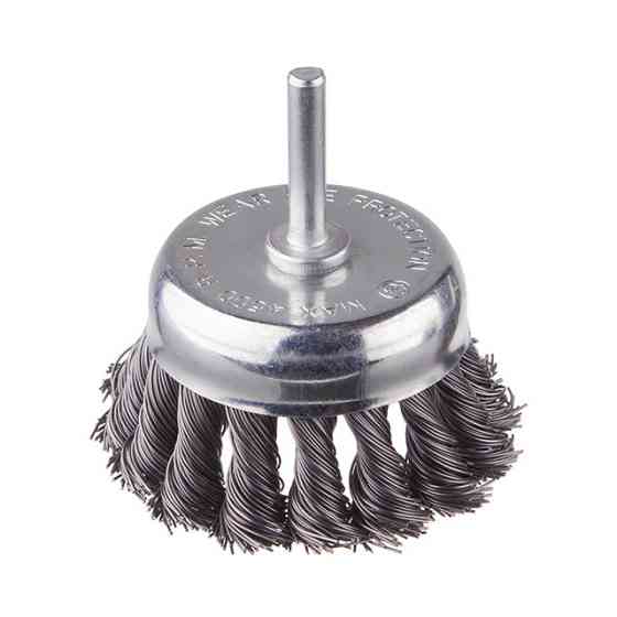 Щітка чашкова, 75 мм, 1/4