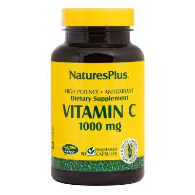 Витамин Natures Plus Витамин C, Vitamin C, 1000 мг, Nature's Plus, 90 вегетарианс (NTP2312) Винница - изображение 1