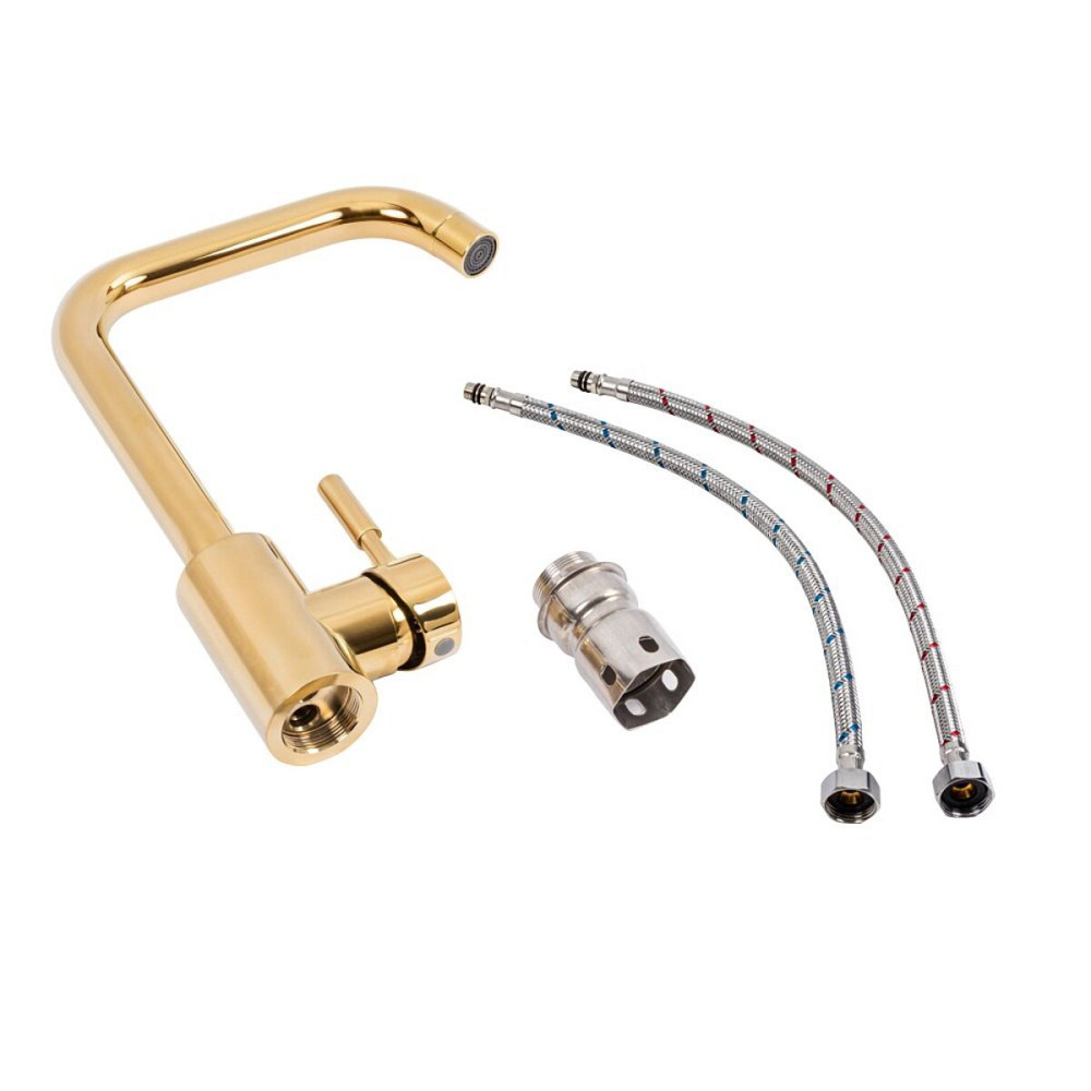 VALESO Кухонний змішувач Valeso NES-LL6 (PVD золото) Київ - фото 2