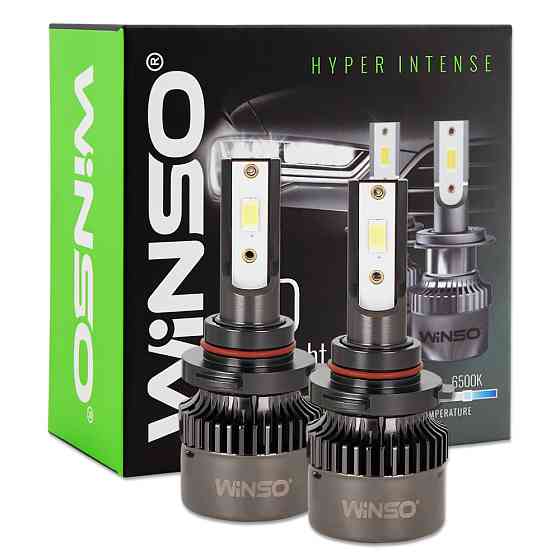 Автолампа Winso LED HВ3(9005) 12/24V 50Вт 5000Лм 6500K CSP3570 2шт Львів