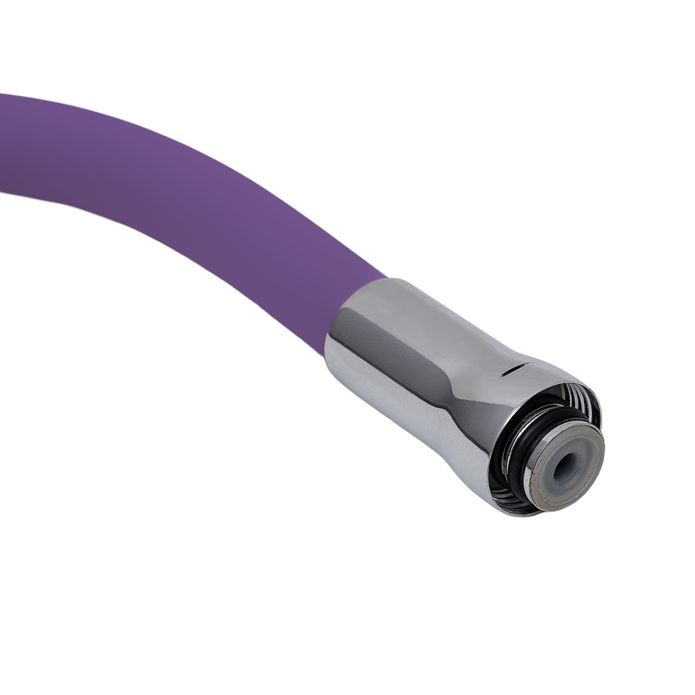 AQUATICA Излив (гусак) 3/4" для кухни силиконовый фиолетовый AQUATICA (XH-5243) (9793514) Коломия - фото 7