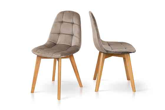 Стілець ІРИС, велюр пісочний Київ