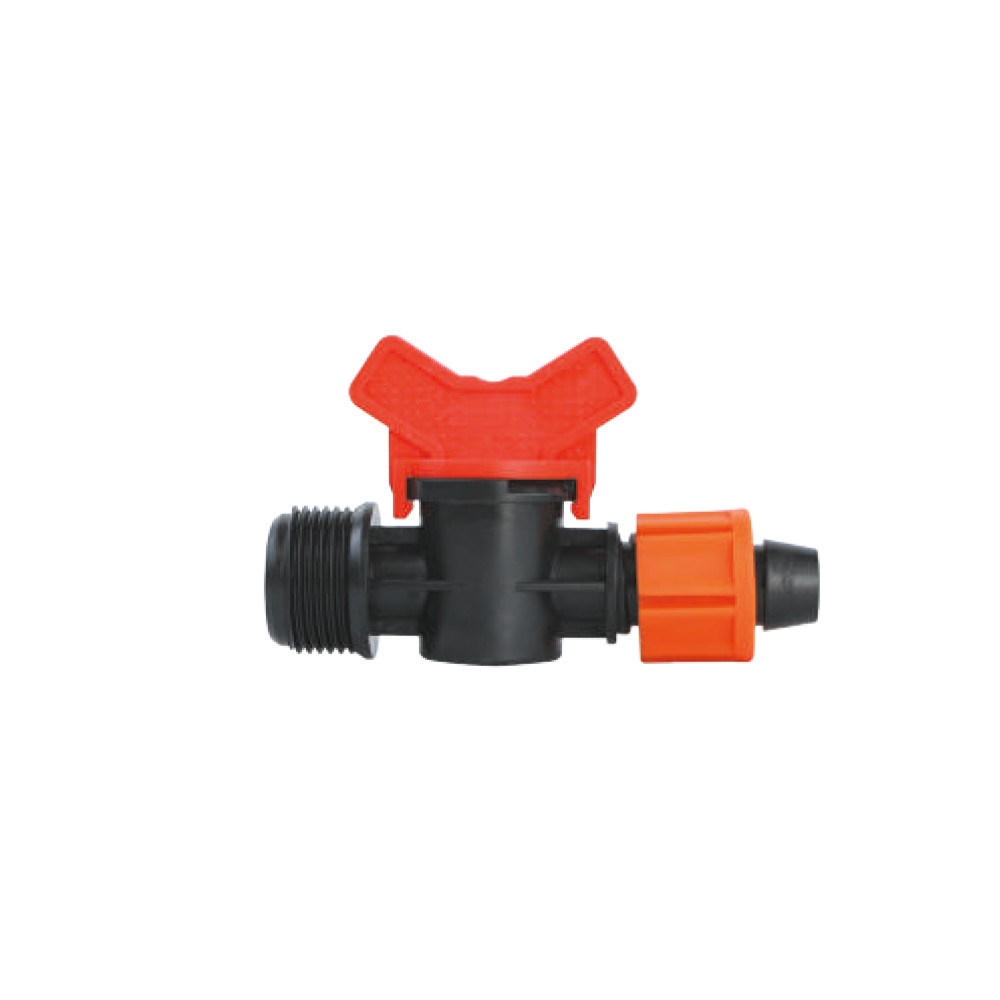 Flora Кран для капельной ленты Ø16мм н/р 3/4" FLORA (5079644) Киев - изображение 1