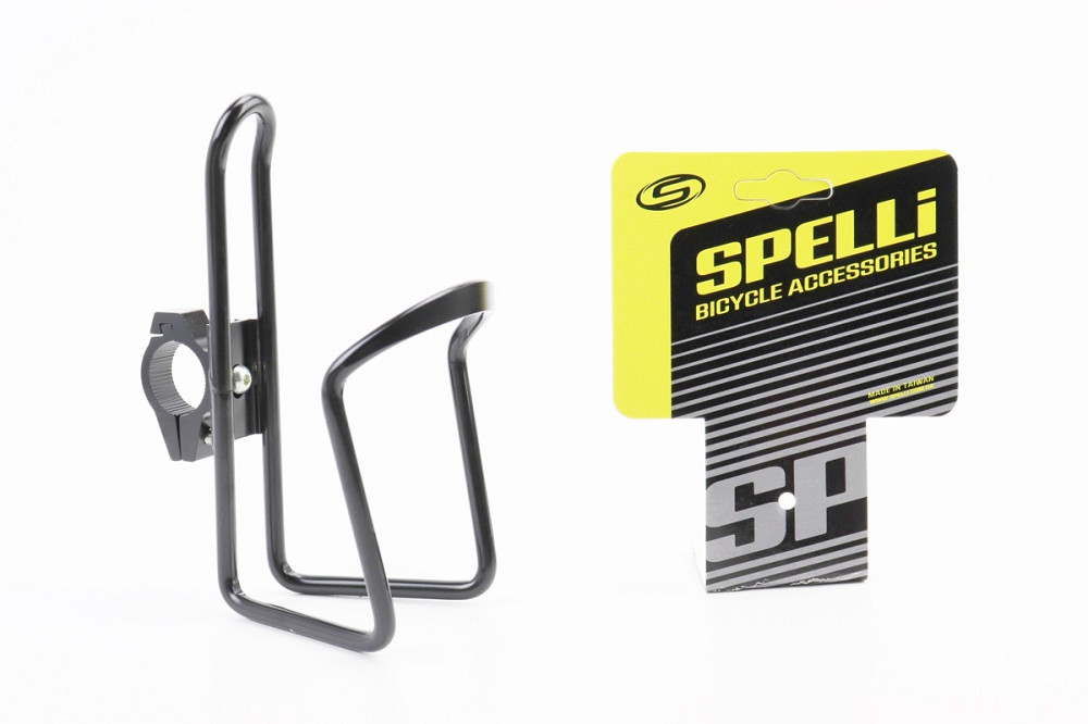 Фляготримач алюмінієвий, кріпл. на кермо, чорний SBC-203 Київ - фото 1