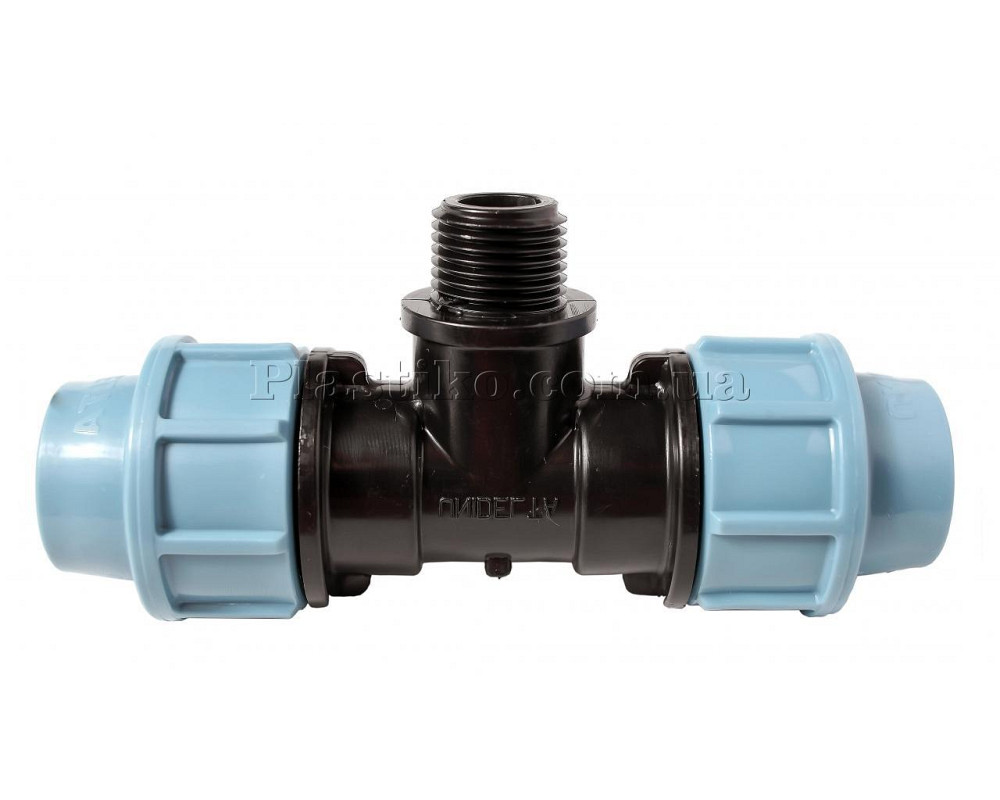 Трійник компресійний 25*3/4 зовн*25 Харків - фото 1