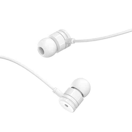 Навушники BOROFONE BM31 Mysterious universal earphones with mic White Київ