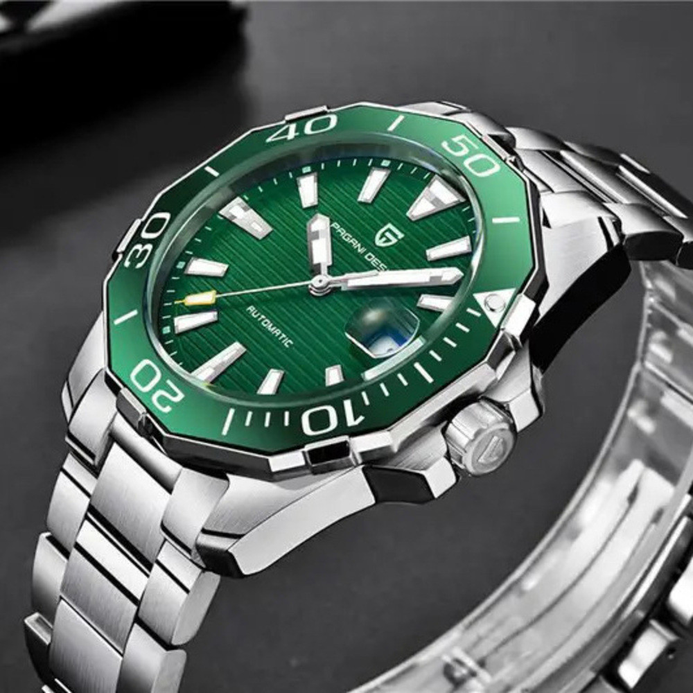 Pagani Design PD-1617 Silver-Green SBR Київ - фото 2