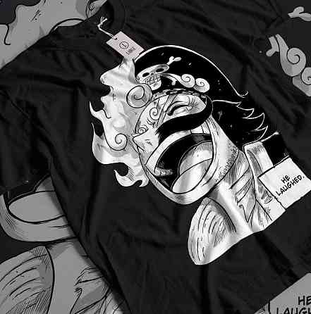 Футболка з аніме принтом Вінтаге Спекіал Аніме Лове оверсайз (S/M/L) Чорний AnimeJ1074 Дніпро