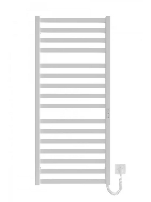 Электрический полотенцесушитель HF Oxford 1170х530 TR K белый мат Киев - изображение 3