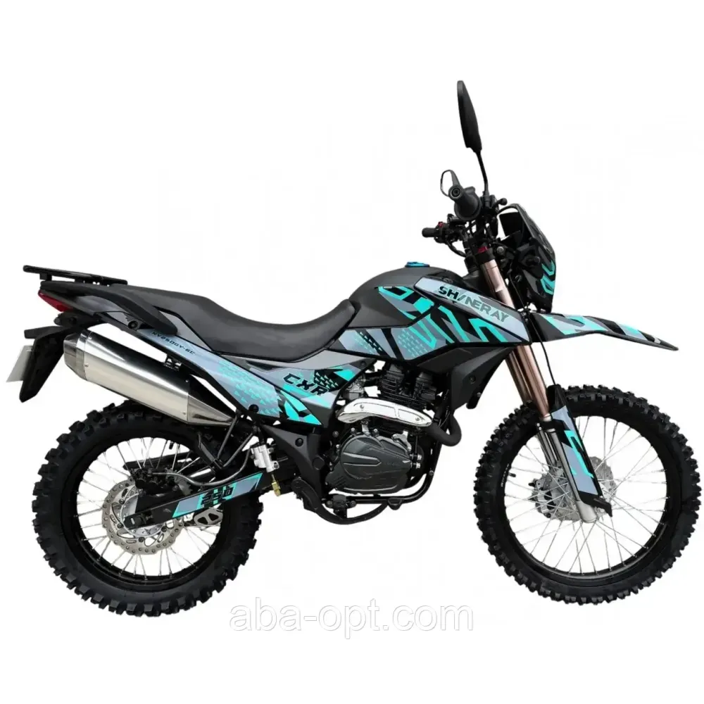 МОТОЦИКЛ Shineray CXR250 Об'єм 249 см³ шини 21"/18" купити в інтернет-магазині дешево Одеса - фото 6