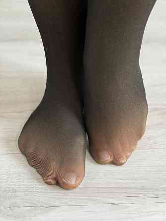 Женские капроновые термо колготки с утяжкой на меху 50/56 Одесса