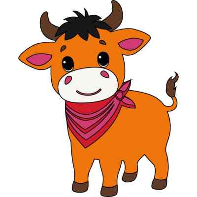 Картина по номерам ArtCraft Бичок 25х30 см (15108-AC) Винница