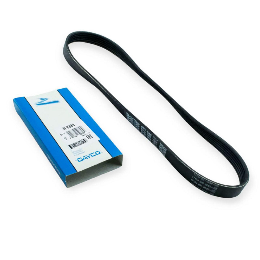 Ремінь струмковий 1118-Калина (1,6) 6РК888 генератора Мукачево - фото 1