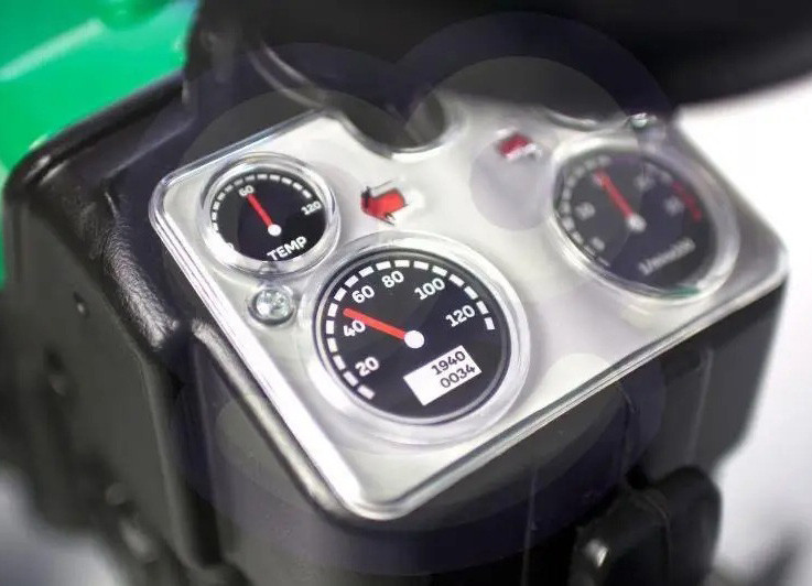 Дитячий педальний трактор з причепом Pilsan зелений на педалях для дітей Київ - фото 5