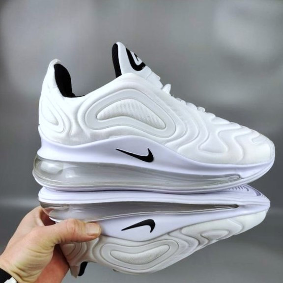 Кроссовки Nike 720 Белые Мужские Найк с Амортизацией Тканевые (размеры: 40,41,43,44) Видео Обзор Днепр - изображение 7