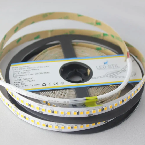 LED-STIL LED стрічка LED-STIL 3000K, 18 W, 2835, 192 шт, IP33, 24V, 2600LM Киев