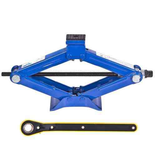 Ромбический домкрат 1т с трещоткой, высота подъема 350 мм, вес 2,2 кг (DB-T10103A/ST-105B-1t) Харьков