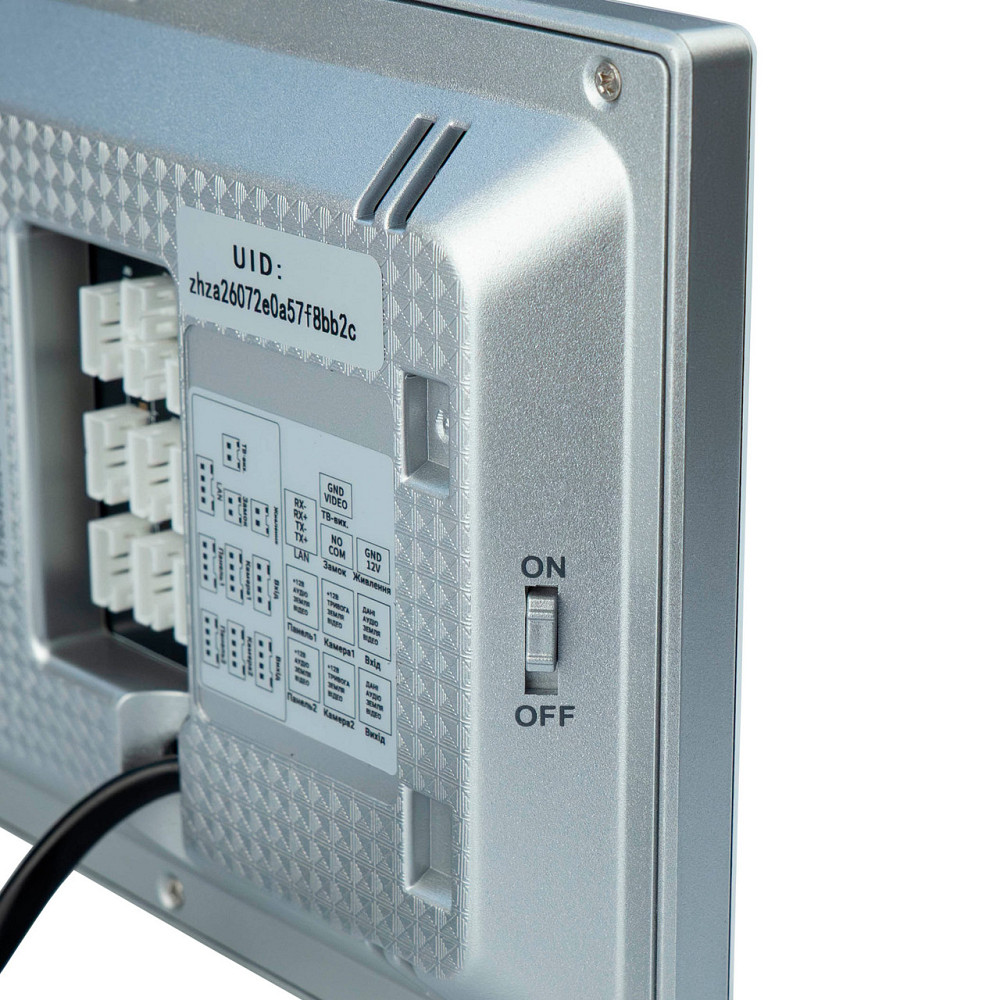 Відеодомофон 7 дюймів з Wi-Fi SEVEN DP-7579-W2K white Київ - фото 6