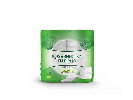 Туалетний папір 4шт 2шар Смарагд целюлоз. ТМ КОХАВИНКА Київ