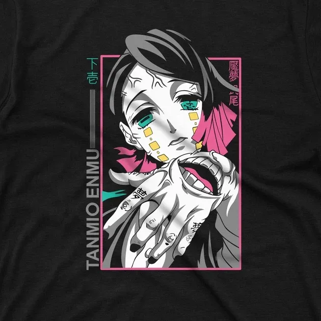 Футболка для подростка мальчика с принтом Клинок, рассекающий демонов Таміо Енму Размер 160 Anime10386 Днепр - изображение 4