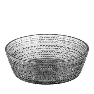 Салатник Ardesto Verbena 18см, скло, сірий (AR5035) Винница - изображение 1