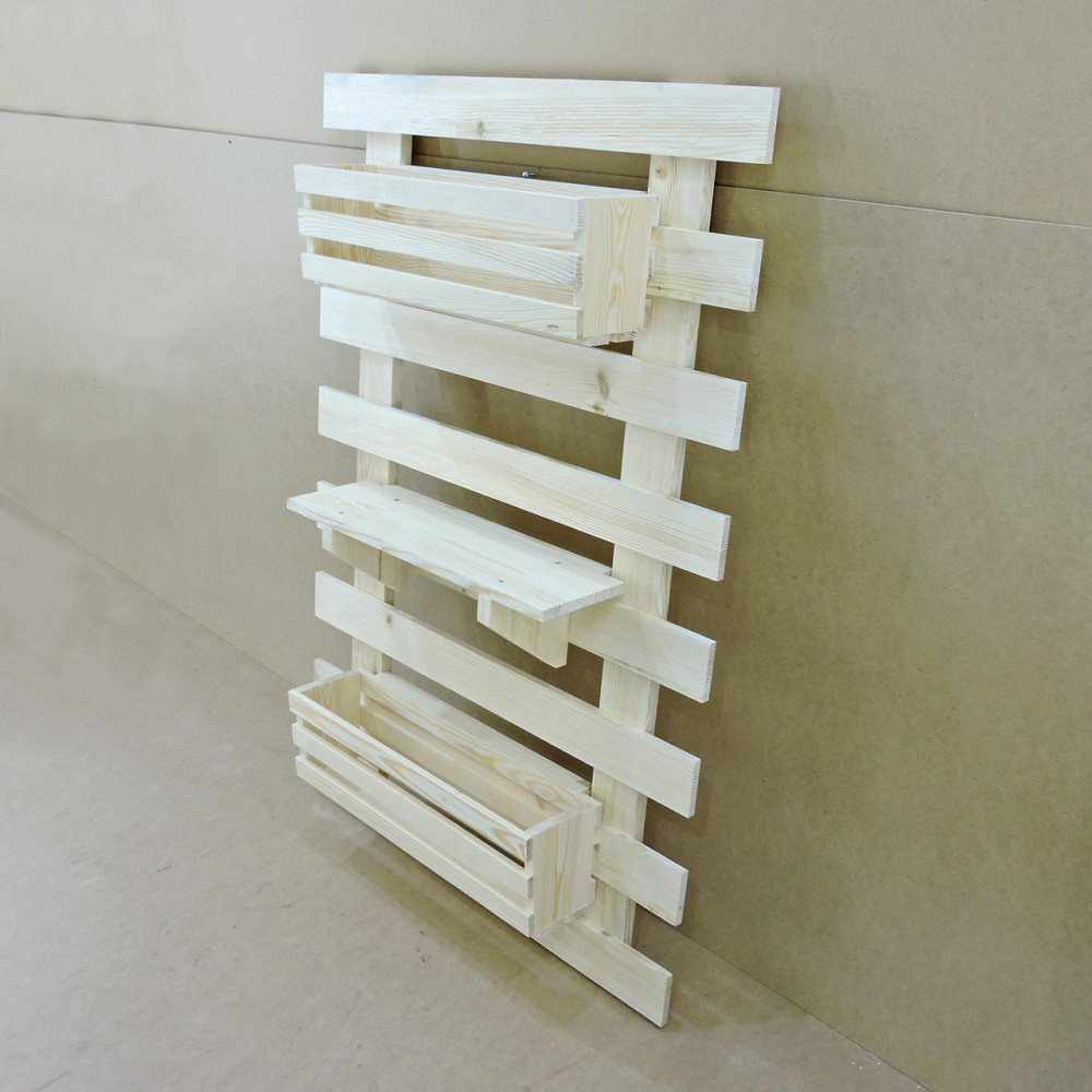 Полка настенная для цветов 