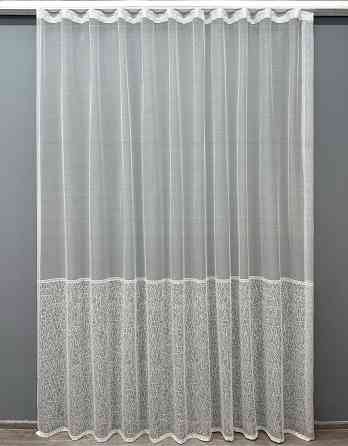 Тюль VR-Textil 1674т Жаккард Белый 300х270 см (42-0694) Киев