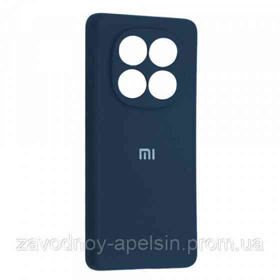 Xiaomi Redmi Note 14 Pro 5G Чехол Защита камеры Микрофибра (синий) Одесса