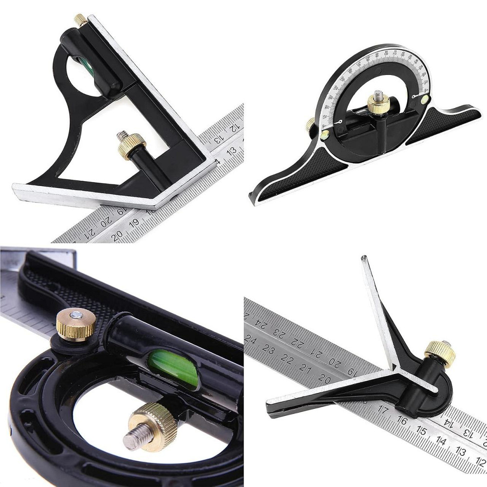 Угломер 3в1 с транспортиром и уровнем, 300мм Киев - изображение 10