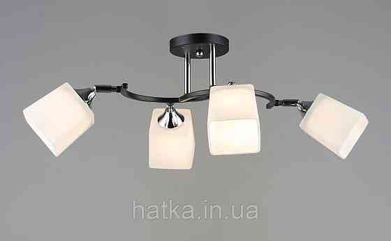 Потолочная люстра Sirius B N6106/4 BK+CR с поворотным механизмом Киев