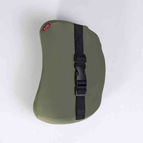 Подушка-підголовник Minimal для подорожей, оливковий HP-56-24GR Коломия