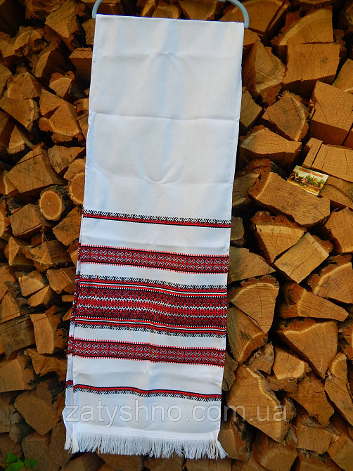 Червоний рушник вишитий Киев - изображение 4