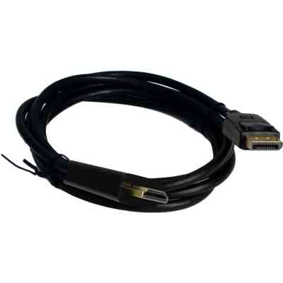 Кабель мультимедійний DisplayPort M to HDMI M 1.8m 4K60Hz black Patron (PN-DP-HDMI-18) Вінниця