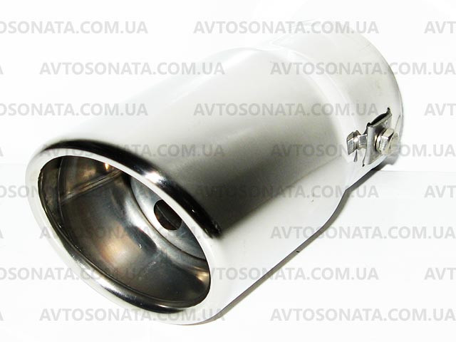 Насадка на глушитель 0159 d-62мм нержавейка Винница - изображение 2