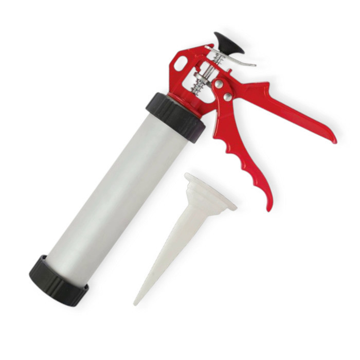 Пістолет для герметиків/силікону (закритий) 225мм із тубою 420мл Мукачево - фото 1