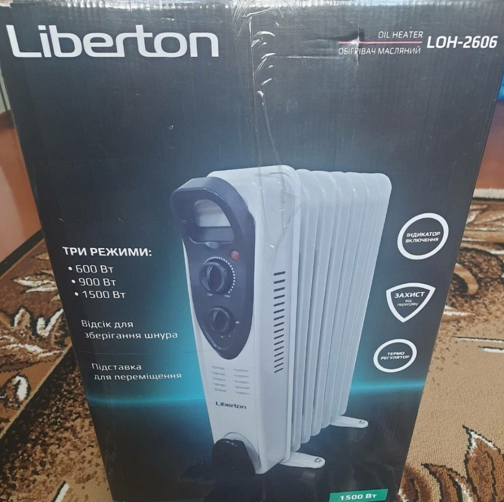 Масляний обігрівач Liberton Київ - фото 3