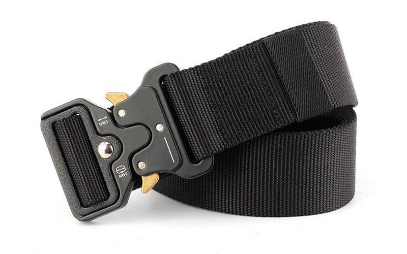 Ремінь тактичний військовий Assault Belt з пряжкою Кобра чорний Коломия - фото 5