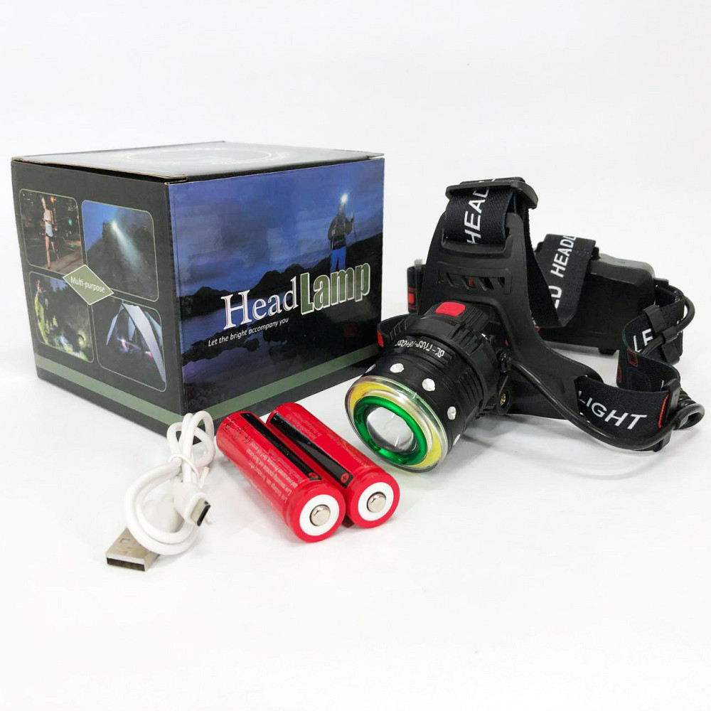 Світлодіодний ліхтар з кріпленням на голову, Налобні ліхтарі для активних людей, Налобна лампа XZ-60 Львів - фото 14