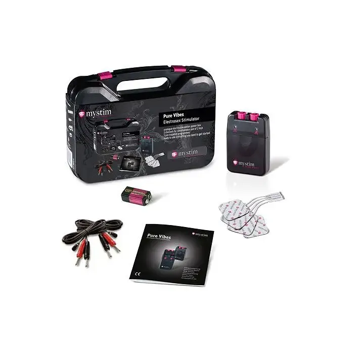 Електростимулятор Mystim Pure Vibes, 2 канали, 3 програми, механічні перемикачі Львів - фото 1