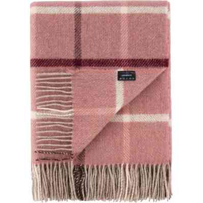 Плед Ardesto Leonardo Alpina 100% шерсть, розовый 140x200 см (ART0701LM) Винница