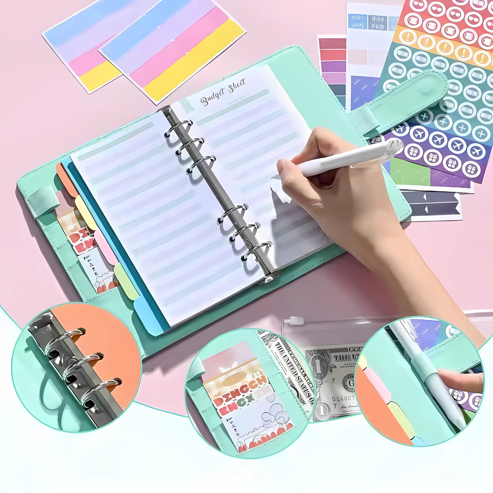 Блокнот-планер финансовыйг формат А6,планер бюджета и хранения денег,органайзер для ведения учётов Каменец-Подольский - изображение 6