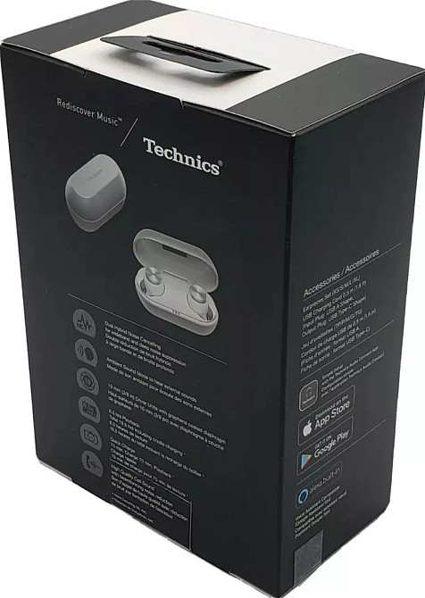 Наушники Panasonic Technics Wireless Stereo EAH - AZ70W Bluetooth Киев - изображение 6