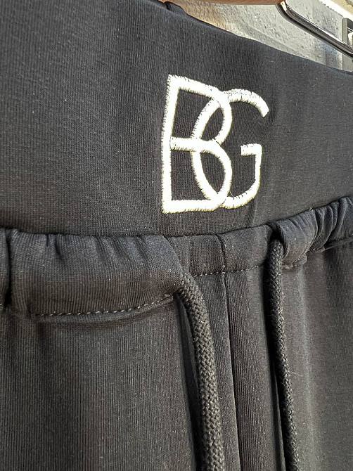 Брюки женские A-N 2746 талия на резинке шнурок шов впереди ровные от бедра черные, черный, XL Киев - изображение 18