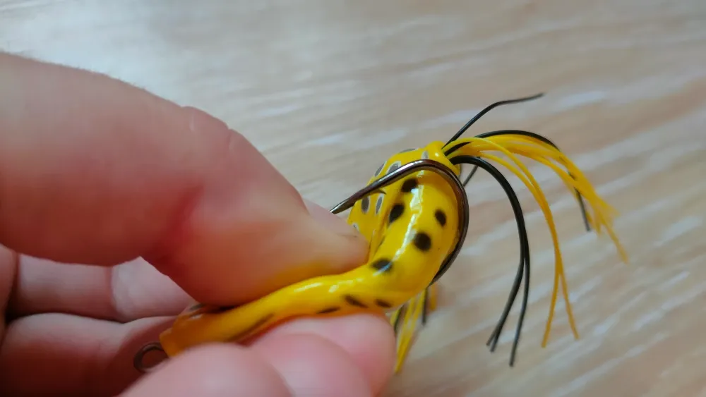 Воблер Лягушка номер 1 жаба Незацепляйка на щуку, окуня Киев - изображение 4