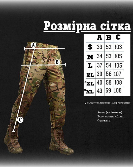 Стрічкові літні тактичні штани мультикам camatos РА4932 Одеса - фото 8