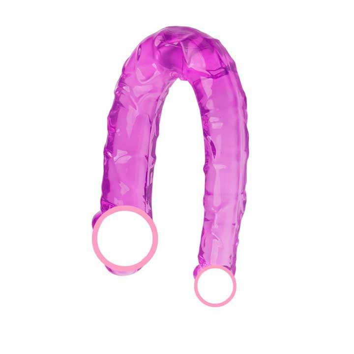 Двосторонній фалоімітатор "Sex Talent Double Dong" - Блакитний Вінниця - фото 3